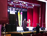 Иерей Леонид Зацепилин и диакон Андрей Яненко от имени Гуковского благочиния поздравили педагогическое сообщество города с профессиональным праздником