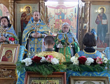 В день тезоименитства настоятель Донского храма г. Новошахтинска протоиерей Роман Амплеев принял поздравления