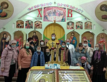 В храме святого Иоанна Кронштадского г. Шахты на молитву собрались дети, родители и воспитатели оздоровительного центра «Добродея»