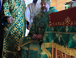 Преосвященнейший епископ Симон совершил Божественную литургию и диаконскую хиротонию