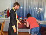 Воспитанники реабилитационного центра для детей «Добродея» г. Шахты приняли участие в таинствах Покаяния и Причастия