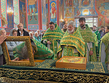 Святыня земли Донской: в Каменске-Шахтинском торжественно встретили мощи праведного Павла Таганрогского