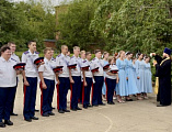 В Каменске-Шахтинском состоялось вручение аттестатов выпускникам Каменского генерала Ф.П. Денисова казачьего кадетского корпуса