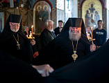 Преосвященнейший епископ Симон совершил монашеский постриг в Покровском кафедральном соборе города Шахты