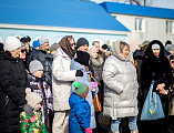 На Соборной площади города Шахты прошли народные гуляния, посвященные Масленице