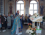 В хуторе Карповка прошёл престольный праздник храма Покрова Пресвятой Богородицы