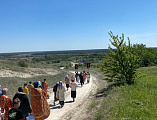 Пасхальный крестный ход в слободе Никольской