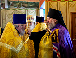 Архипастыри Донской митрополии совершили Божественную литургию в день 50-летия епископа Шахтинского и Миллеровского Симона
