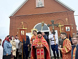 Пасхальный крестный ход в станице Боковской