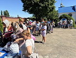 В Свято-Казанском храме Гуково прошла акция «Собери ребёнка в школу»