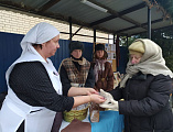 В храме Архистратига Михаила п. Каменоломни прошла Всероссийская акция памяти «Блокадный хлеб»