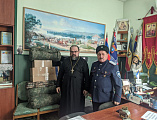 Очередную партию гуманитарной помощи отправили на фронт для казачьих частей