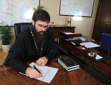 Преосвященнейший епископ Симон провел онлайн заседание Епархиального совета с благочинными церковных округов Шахтинской епархии