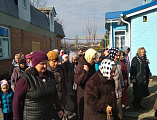 Крестные хода и молебны прошли в Покровском храме г. Новошахтинска