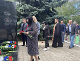 В Донецке почтили память погибших шахтеров