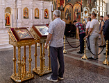 В день памяти пророка Божия Илии Преосвященнейший епископ Симон совершил Божественную литургию в Покровском кафедральном соборе города Шахты