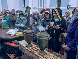 Праздничное мероприятие, посвященное Покрову Пресвятой Богородицы, состоялось на Соборной площади г. Шахты