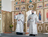 Преосвященнейший епископ Симон совершил Божественную литургию в день воспоминания чуда Архистратига Михаила, бывшего в Хонех