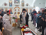 Преосвященнейший епископ Симон совершил чин погребения