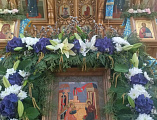 Голуби над храмом в честь Донской иконы Божией Матери