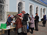 На территории Покровского кафедрального Собора города Шахты прошла благотворительная акция, посвящённая памяти 40 Севастийских мучеников