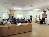 Духовно-нравственная беседа в школе хутора Малаховский Боковского района.