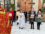 Приход Державного храма города Донецка отметил годовщину со дня Великого освящения храма