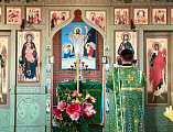 Престольный праздник в храме хутора Земцов Боковского района 