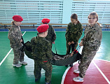 Священник принял участие в занятиях отряда «Юнармии»