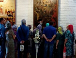 Прихожане храма Рождества Пресвятой Богородицы х. Ажинов и архистратига Михаила х. Ёлкин побывали в Свято-Донском Старочеркасском мужском монастыре на торжествах по случаю празднования дня Донской иконы Божией Матери