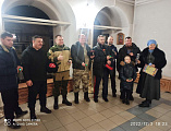 Пастырское окормление казаков в храме в честь Донской иконы Божьей Матери