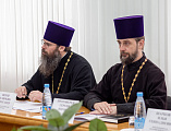 Заседание организационного комитета по подготовке к конференции «Вера. Духовность. Победа» в рамках III Палестинских чтений Шахтинской епархии прошло в Городской Думе города Шахты