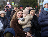1 января на Соборной площади традиционно прошел День богатыря