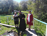 Протоиерей Игорь Жевердан совершил поездку в хут. Фомино-Свечниково