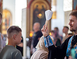 1 сентября в Покровском кафедральном соборе благословили учащих и учащихся на начало учебного года, а также совершили молебен «О сохранении творения Божия»