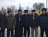 Протоиерей Игорь Колистратов принял участие в мероприятии, посвященном выводу войск из Афганистана в пос. Тарасовский