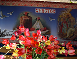 Праздничным мероприятием отметили день памяти святых жен-мироносиц в храме Архистратига Михаила пос. Каменоломни