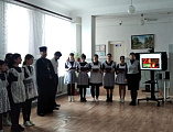 В средней школе поселка Отрадный прошло мероприятие, посвященное дню памяти начала геноцида казачества