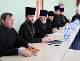 Епархиальный совет, посвященный вопросам предосторожности в связи с угрозой распространения коронавирусной инфекции, состоялся в Шахтинской епархии