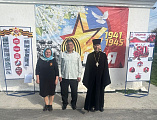 Линейка Памяти в хуторе Усьмане   