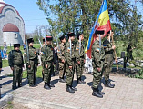 В хуторе Арпачин прошёл митинг в День Победы