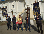 В Донском храме богоспасаемого града Новошахтинска прошел крестный ход