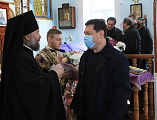Преосвященнейший епископ Симон с архипастырским визитом посетил Чернышевское благочиние