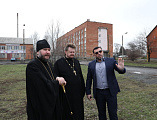 Епископ Шахтинский и Миллеровский Симон провел выездное совещание по осмотру участка для строительства нового храма в городе Шахты