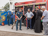 Священники и миряне Александровск-Грушевского благочиния прошли обучение по программе добровольных пожарных