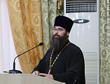 Сотрудник ОВЦС диакон Фёдор Шульга выступил перед духовенством Шахтинской епархии на тему «Позиция Русской Православной Церкви в сфере межправославных отношений и деятельность Отдела внешних церковных связей»