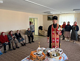 Пасхальное посещение жильцов отделения для граждан пожилого возраста и инвалидов в станице Боковской