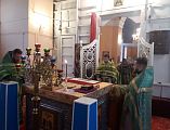 В храме Святителя Николая Чудотворца ст. Обливской состоялось соборное богослужение духовенства Чернышевского церковного округа
