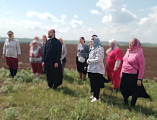 Храм Архистратига Михаила в слободе Позднеевке посетили паломники из Краснодара   