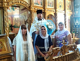 Поздравления с 19-летием назначения настоятелем Донского храма г. Новошахтинска принял протоиерей Роман Амплеев.